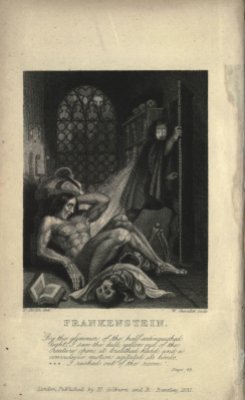 Frankenstein, Theodore von Holst, 1831.
